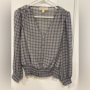 MICHAEL Michael Kors
Women's Long Sleeve Smocked Top